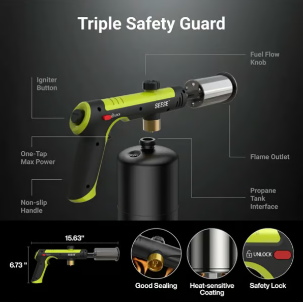 🔥49% OFF💥-SEESE Powerful Propane Torch