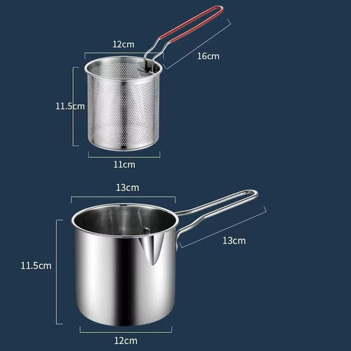 🍟🍳Exclusive offer for our fans! Limited-time low price!🎁Household stainless steel fryer