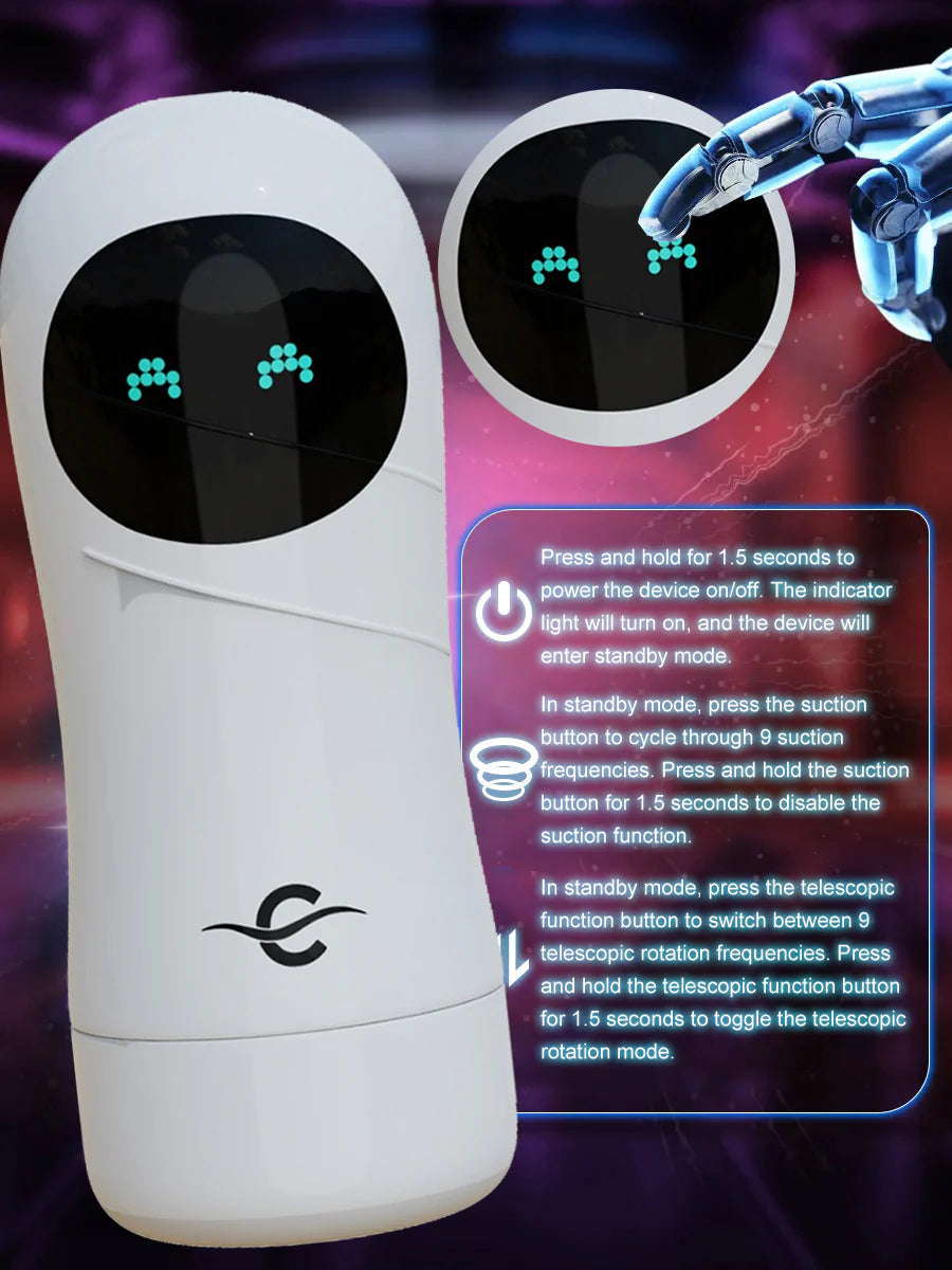 🥂【Discreet Delivery】-Smart Suction & Stroke Device – Fully Automated for Effortless Enjoyment