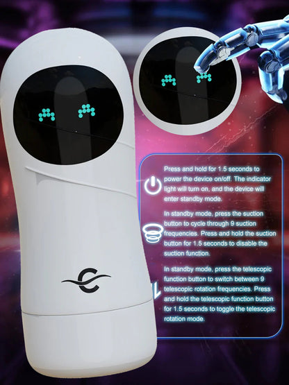 🥂【Discreet Delivery】-Smart Suction & Stroke Device – Fully Automated for Effortless Enjoyment